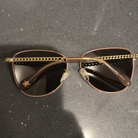 Mohala Eyewear - Leahi Tuscan Rose Chain with Polarized Tan Lenses - NWOT - Picture 6 of 7